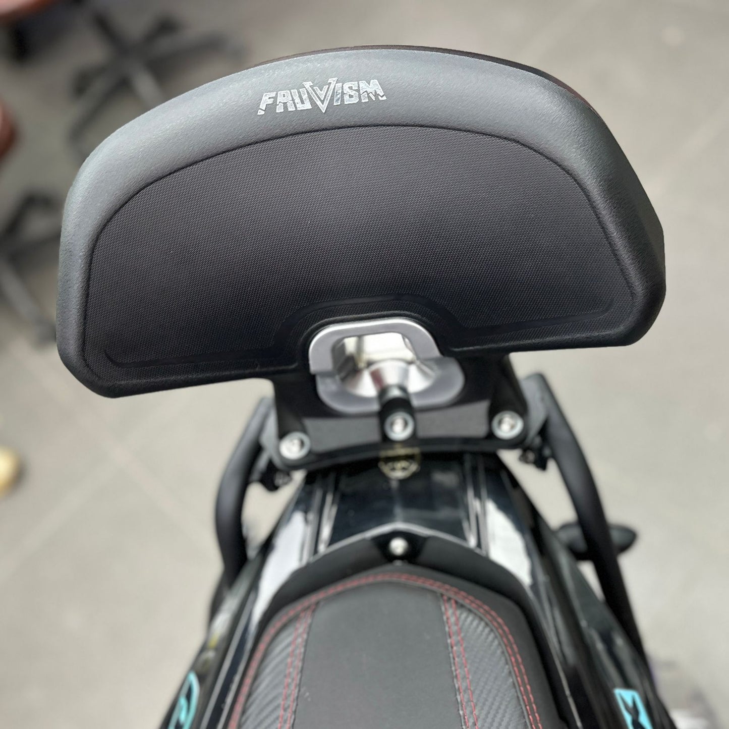 Fauvism Rear backrest cushion for Yamaha Aerox 155 with heavy brackets