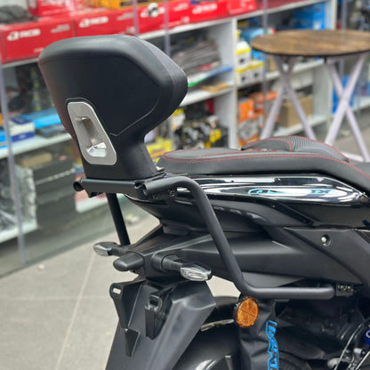 Fauvism Rear backrest cushion for Yamaha Aerox 155 with heavy brackets