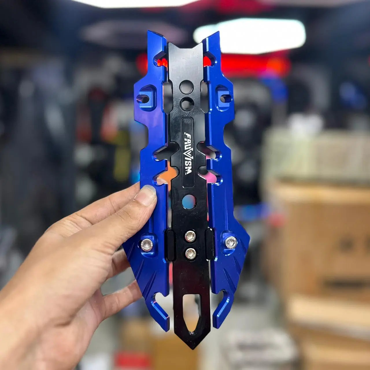 Motorcycle shocker cover Fauvism universal both side