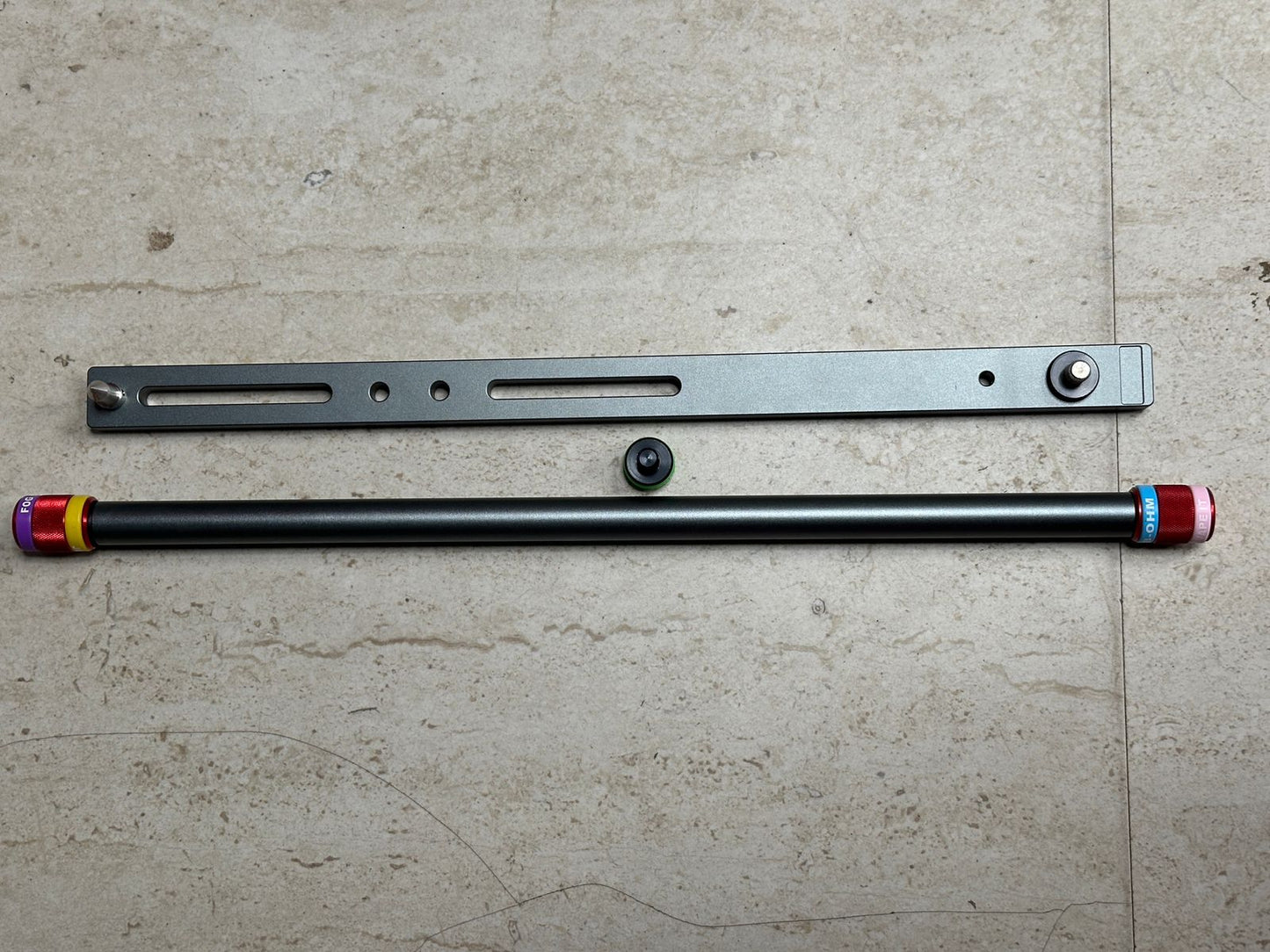 Motorcycle Heavy CNC Flag Pole with Bracket