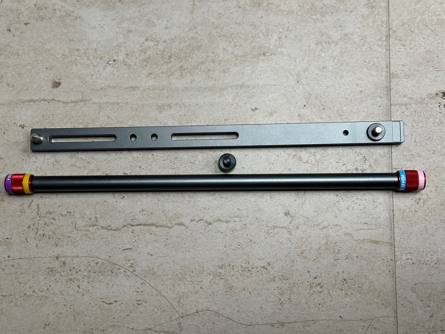 Motorcycle Heavy CNC Flag Pole with Bracket