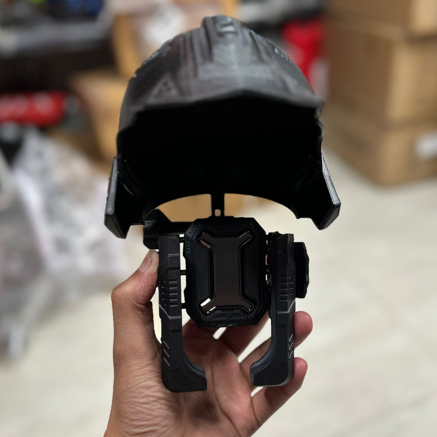 Mobile Holder premium helmet waterproof cover without charging