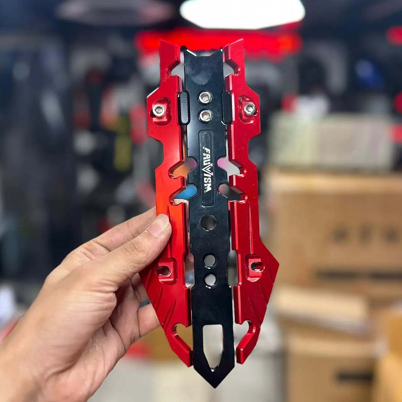 Motorcycle shocker cover Fauvism universal both side